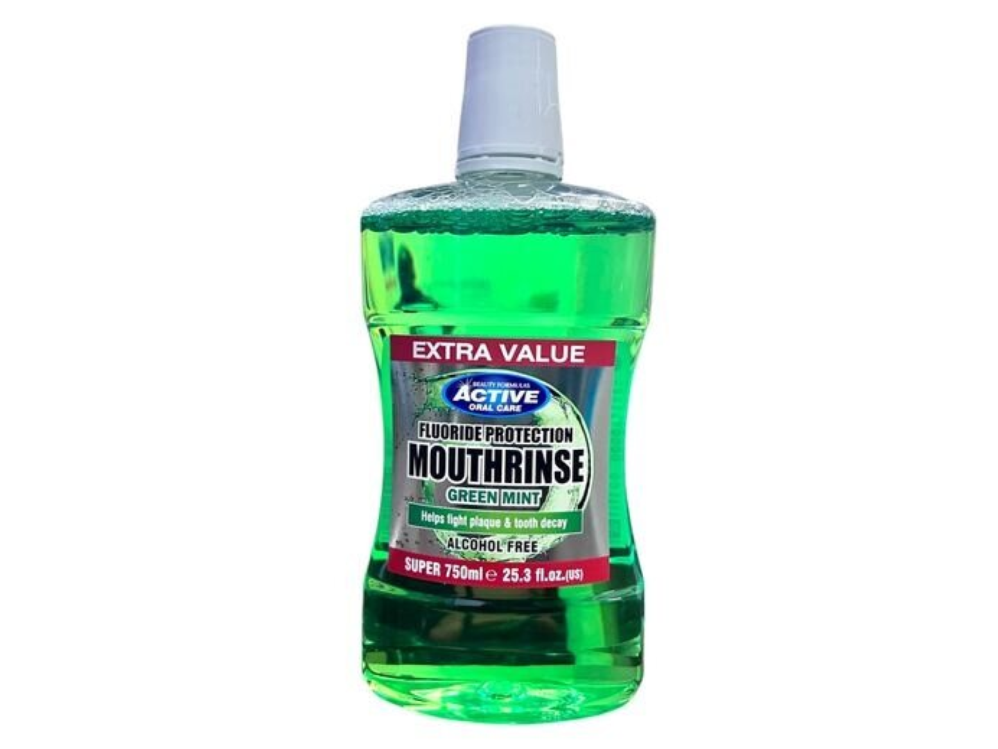 ACTIVE MOUTHRINSE GREEN MINT 750ML
